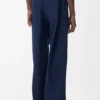 Pantaloni da carpentiere in cotone blu navy Pantaloni da carpentiere in cotone blu navy