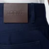 Pantaloni da carpentiere in cotone blu navy Pantaloni da carpentiere in cotone blu navy