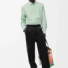 Pantaloni da tuta in jersey tecnico nero