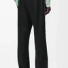 Pantaloni da tuta in jersey tecnico nero
