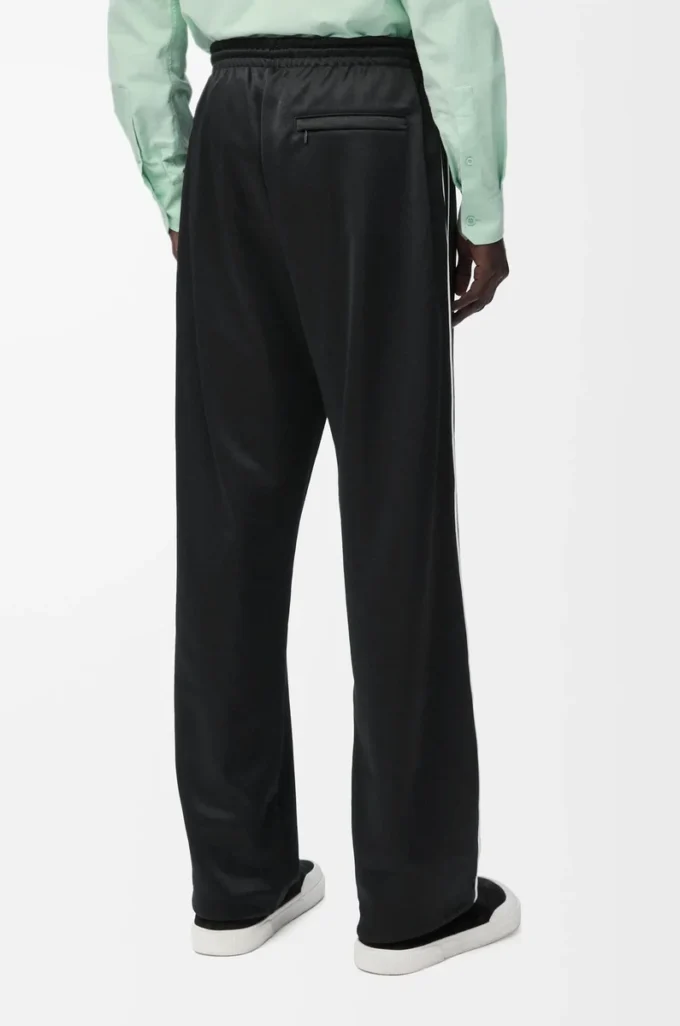 Pantaloni da tuta in jersey tecnico nero
