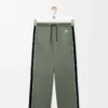 Pantaloni da tuta in jersey tecnico Verde cachi Pantaloni da tuta in jersey tecnico Verde cachi