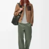 Pantaloni da tuta in jersey tecnico Verde cachi Pantaloni da tuta in jersey tecnico Verde cachi