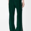 Pantaloni da tuta in jersey tecnico verde scuro