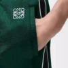 Pantaloni da tuta in jersey tecnico verde scuro