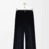 Pantaloni ibridi in cotone e lana Blu navy scuro/Navy Pantaloni ibridi in cotone e lana Blu navy scuro/Navy