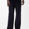 Pantaloni ibridi in cotone e lana Blu navy scuro/Navy Pantaloni ibridi in cotone e lana Blu navy scuro/Navy