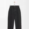 Pantaloni in cotone antracite
