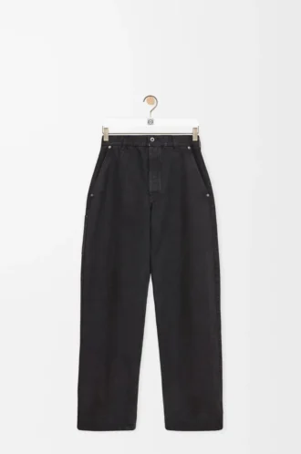 Pantaloni in cotone antracite Pantaloni in cotone antracite