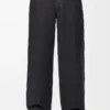 Pantaloni in cotone antracite