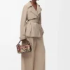 Pantaloni in cotone Beige