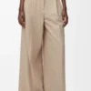 Pantaloni in cotone Beige