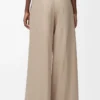 Pantaloni in cotone Beige