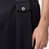 Pantaloni in lana Blu navy scuro