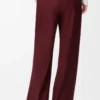 Pantaloni in lana bordeaux Pantaloni in lana bordeaux