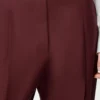 Pantaloni in lana bordeaux Pantaloni in lana bordeaux