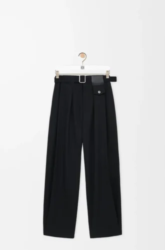 Pantaloni in lana Nero Pantaloni in lana Nero