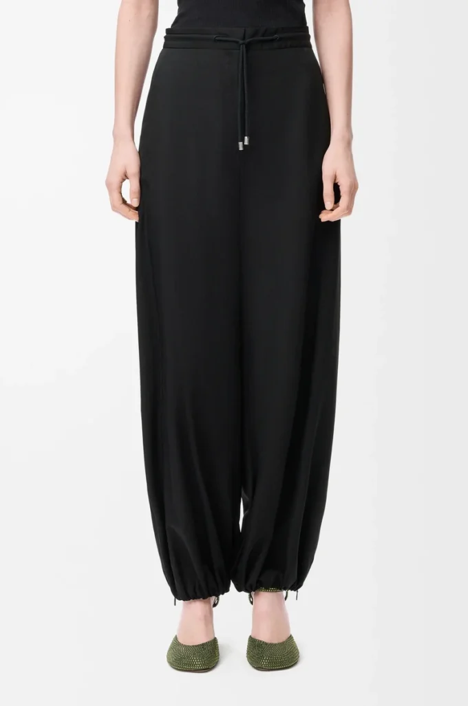 Pantaloni in tessuto tecnico Nero