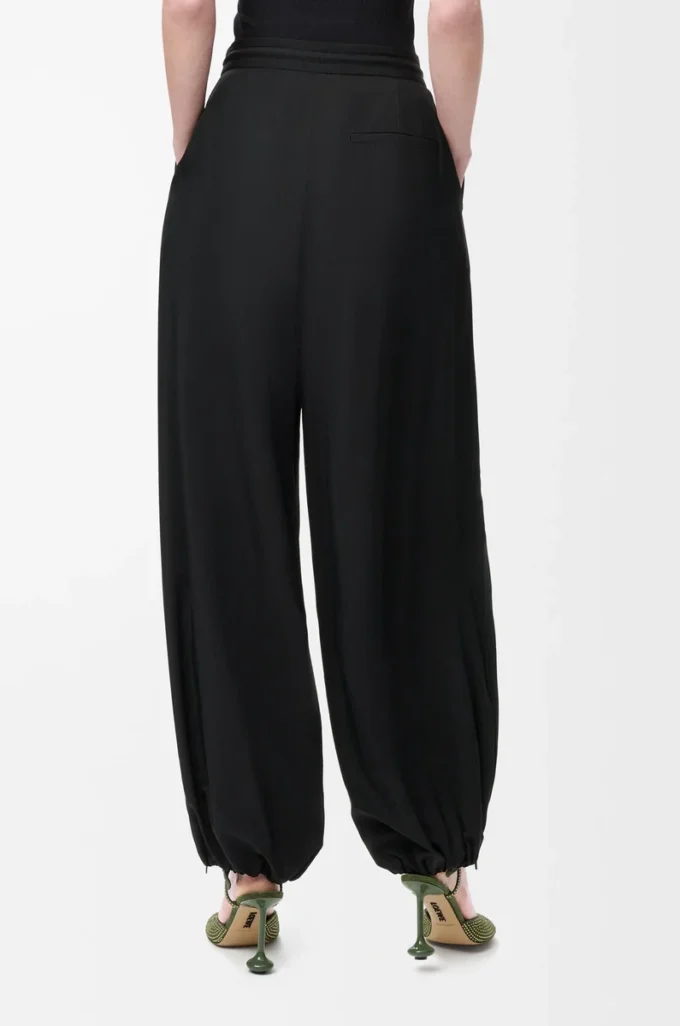 Pantaloni in tessuto tecnico Nero