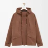 Parka corto in cotone tecnico Toffee Parka corto in cotone tecnico Toffee