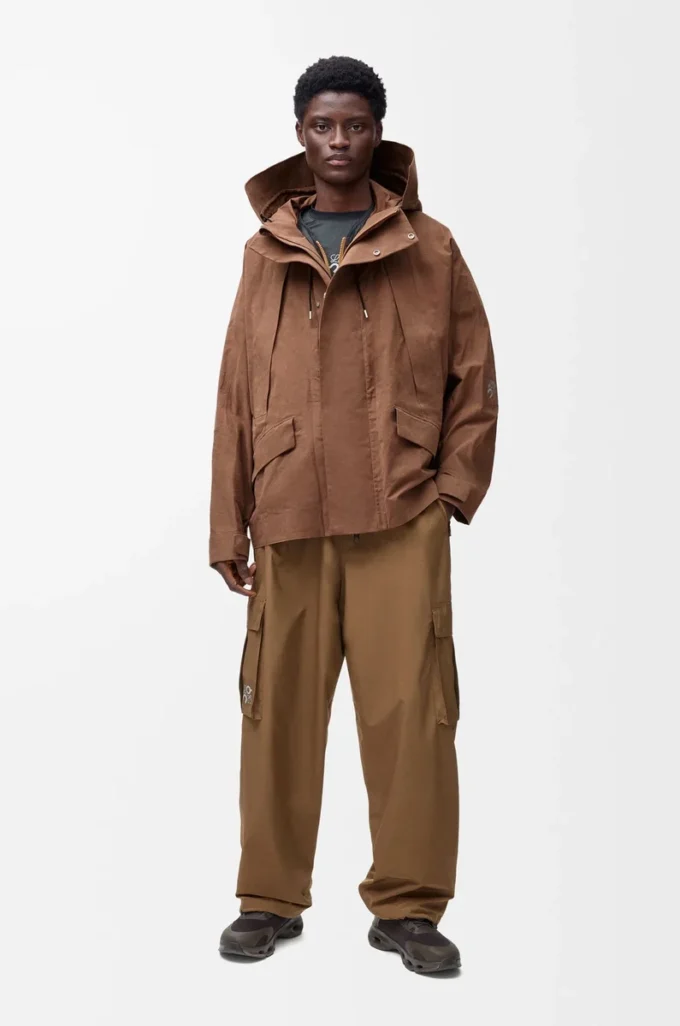 Parka corto in cotone tecnico Toffee Parka corto in cotone tecnico Toffee