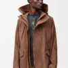 Parka corto in cotone tecnico Toffee Parka corto in cotone tecnico Toffee