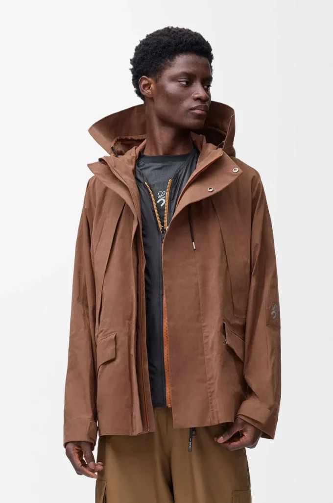 Parka corto in cotone tecnico Toffee Parka corto in cotone tecnico Toffee