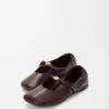 Pebble Ballerina morbida in pelle di agnello nappa bordeaux Pebble Ballerina morbida in pelle di agnello nappa bordeaux