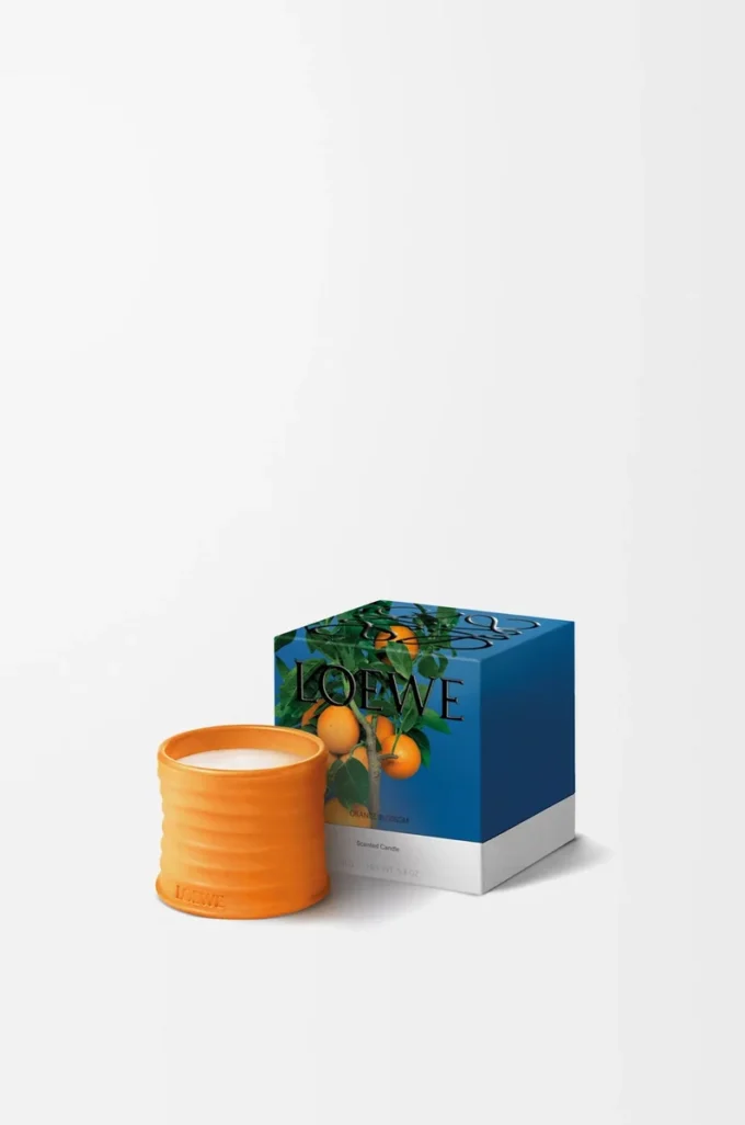 Piccola candela ai fiori d’arancio Mandarino brillante Piccola candela ai fiori d’arancio Mandarino brillante