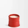 Piccola candela alle foglie di pomodoro Rosso Piccola candela alle foglie di pomodoro Rosso