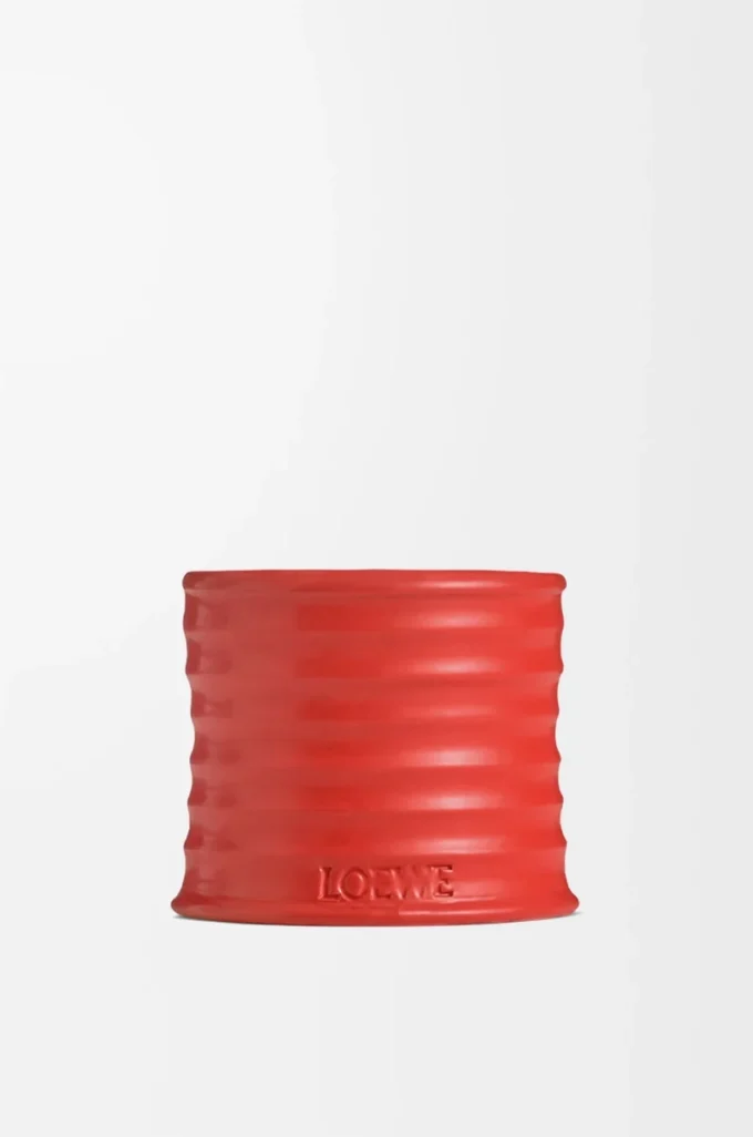 Piccola candela alle foglie di pomodoro Rosso Piccola candela alle foglie di pomodoro Rosso