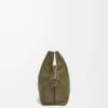 Pochette Flamenco media in pelle di vitello nappa Dark Khaki Pochette Flamenco media in pelle di vitello nappa Dark Khaki