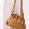 Pochette Flamenco media in pelle di vitello nappa Warm Desert Pochette Flamenco media in pelle di vitello nappa Warm Desert