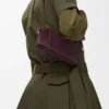Pochette Joya in pelle di vitello nappa Dark Burgundy Pochette Joya in pelle di vitello nappa Dark Burgundy