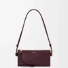 Pochette Joya in pelle di vitello nappa Dark Burgundy Pochette Joya in pelle di vitello nappa Dark Burgundy