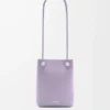 Pochette Pebble in morbida pelle di vitello color malva sporco Pochette Pebble in morbida pelle di vitello color malva sporco