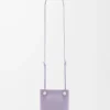 Pochette Pebble in morbida pelle di vitello color malva sporco Pochette Pebble in morbida pelle di vitello color malva sporco