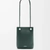 Pochette Pebble in pelle di vitello liscia Sherwood Pochette Pebble in pelle di vitello liscia Sherwood