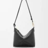 Pochette Puzzle Fold in nappa lucida Black Pochette Puzzle Fold in nappa lucida Black