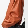 Pochette Puzzle Fold in nappa lucida Black Pochette Puzzle Fold in nappa lucida Black