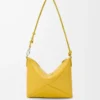 Pochette Puzzle Fold in pelle di vitello nappa lucida Dandelion Pochette Puzzle Fold in pelle di vitello nappa lucida Dandelion