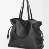 Pochette XL Flamenco in pelle di vitello nappa nera Pochette XL Flamenco in pelle di vitello nappa nera