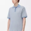 Polo in cotone Azzurro