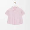 Polo trapezio in cotone Rosa chiaro Polo trapezio in cotone Rosa chiaro