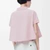 Polo trapezio in cotone Rosa chiaro Polo trapezio in cotone Rosa chiaro
