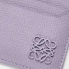 Portacarte Anagram in pelle di vitello martellata Dirty Mauve Portacarte Anagram in pelle di vitello martellata Dirty Mauve