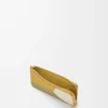 Portacarte portamonete Puzzle in classica pelle di vitello Ginger/Sea Salt Portacarte portamonete Puzzle in classica pelle di vitello Ginger/Sea Salt