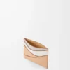 Portacarte Puzzle in pelle di vitello classica Ghost/Silky Beige Portacarte Puzzle in pelle di vitello classica Ghost/Silky Beige
