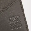 Portacarte Puzzle in pelle di vitello classica grigio scuro