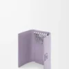 Portachiavi Anagram in pelle di vitello martellata Dirty Mauve Portachiavi Anagram in pelle di vitello martellata Dirty Mauve